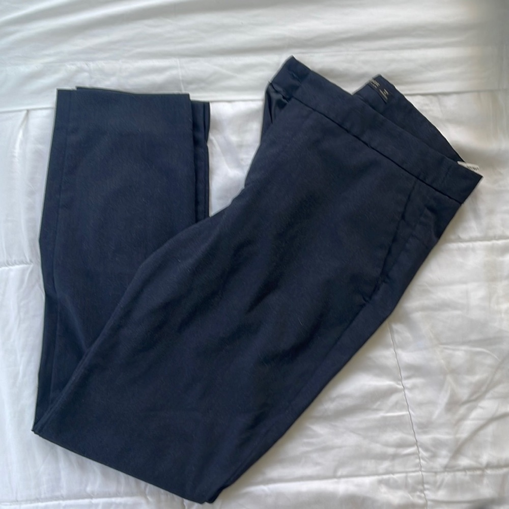 Zara navy trousers